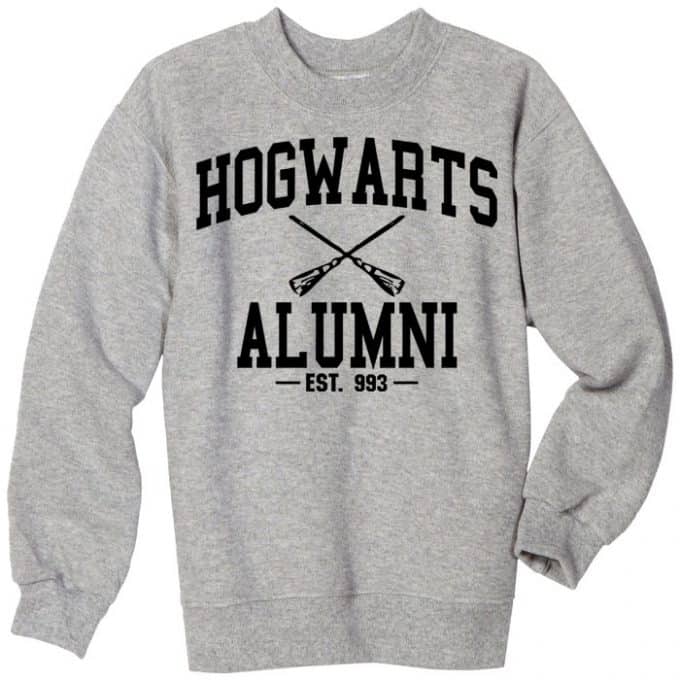 Hogwarts alumni sweatshirts