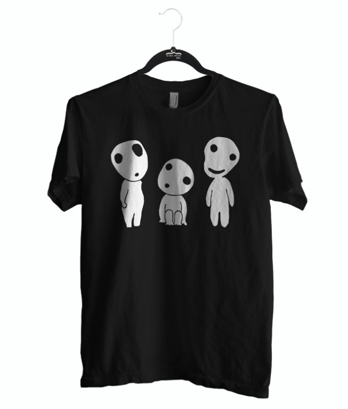 favorite tshirt kodama princess mononoke