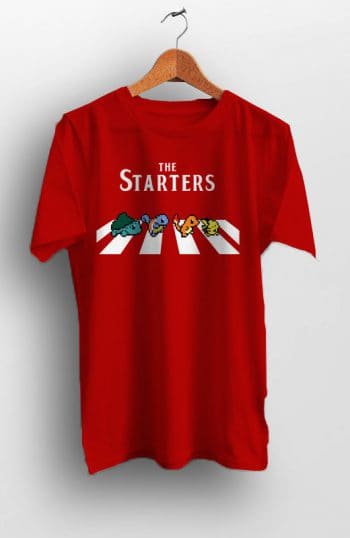 Pokemon The Starters tshirt for men and women