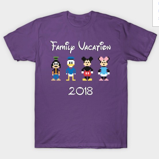 Family Disney Vacation 2018 T-Shirt