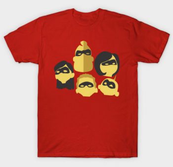 Incredibles Line Art T-Shirt