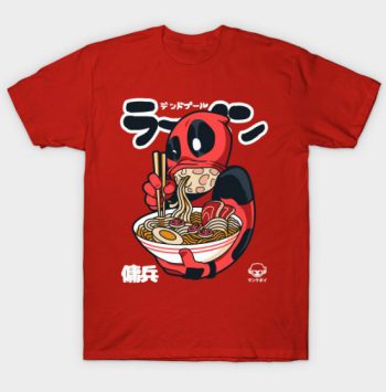 The Merc Deadpool Ramen T-Shirt