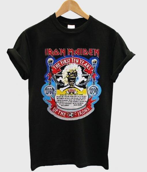 Iron Maiden The First Ten Years T-shirt