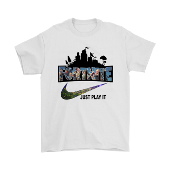 FORTNITE BATTLE ROYALE X NIKE JUST PLAY IT LOGO SHIRTS
