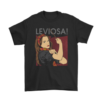 HERMIONE GRANGER LEVIOSA GIRL POWER WE CAN DO IT HARRY POTTER SHIRTS