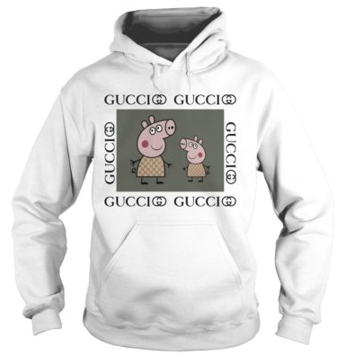 gucci peppa pig hoodie