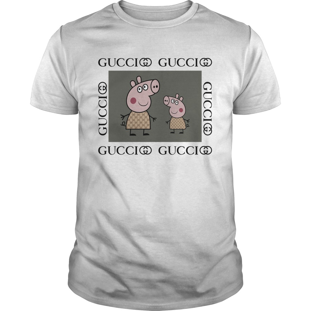 Peppa Pig Family Gucci T-shirt graffiti 