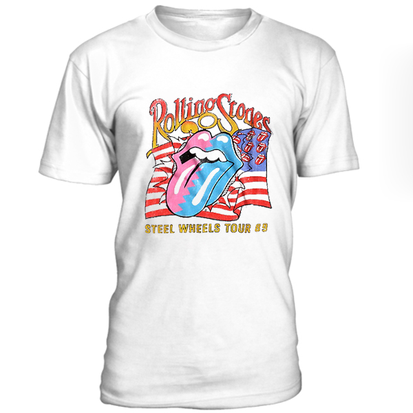The Rolling Stones Steel Wheels Tour T-shirt