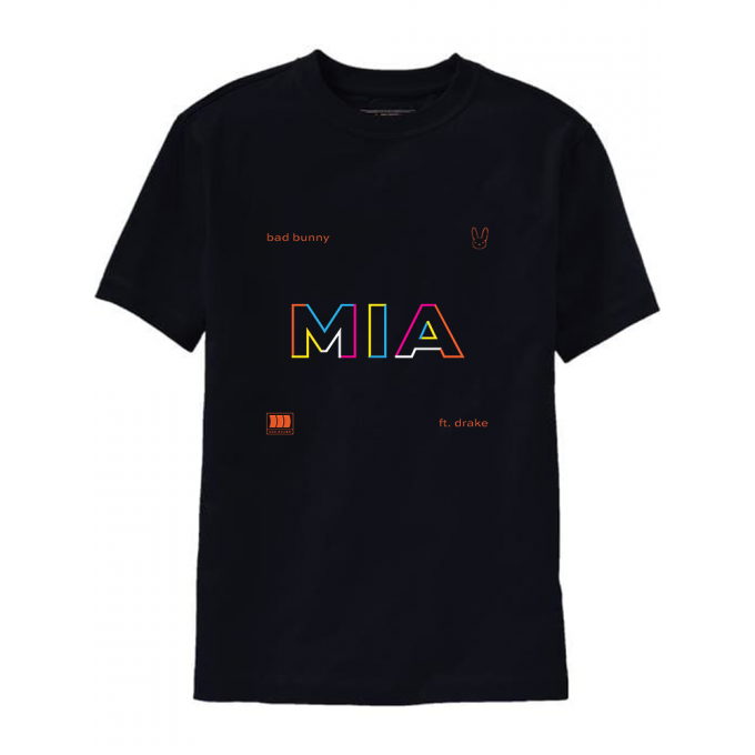 Bad Bunny Mia Feat Drake T-shirt