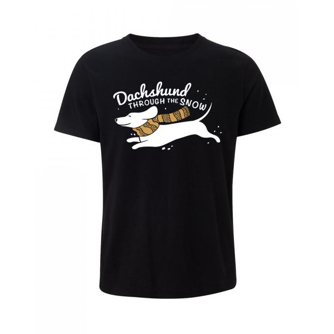 Dachshund Through The Snow T-shirt