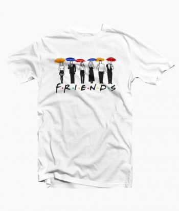 Friends Umbrella Design T-shirt