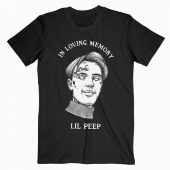 Lil Peep In Loving Memory T-shirt