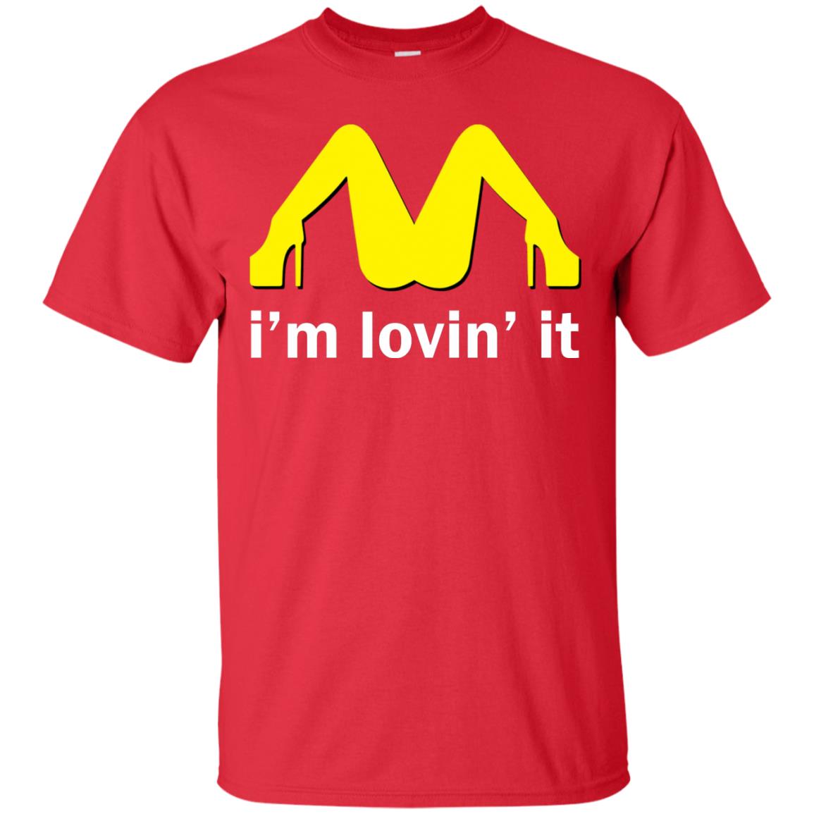 Mcdonalds I M Lovin It T Shirt By Clothenvy