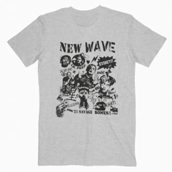NEW WAVE Rapper Post Malone Lil Peep 21 Savage XXXTentacion T-shirt