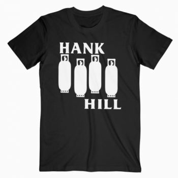 King Of The Hill Black Flag Parody T-Shirt