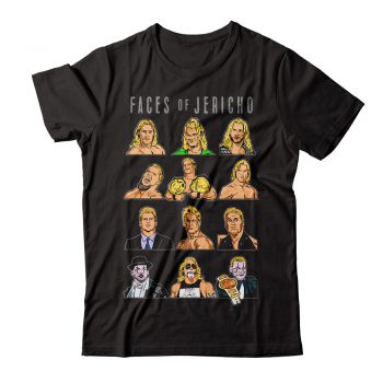 Faces Of Jericho Evolution WWE T-shirt
