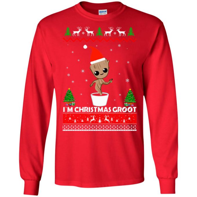 I'm Christmas Groot Ugly Sweater