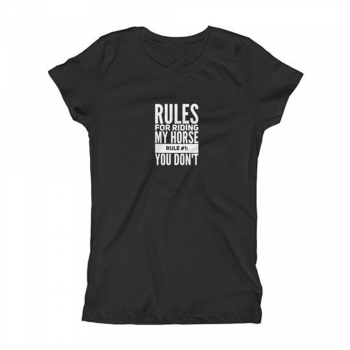 Rules For Riding My Horse T-shirt