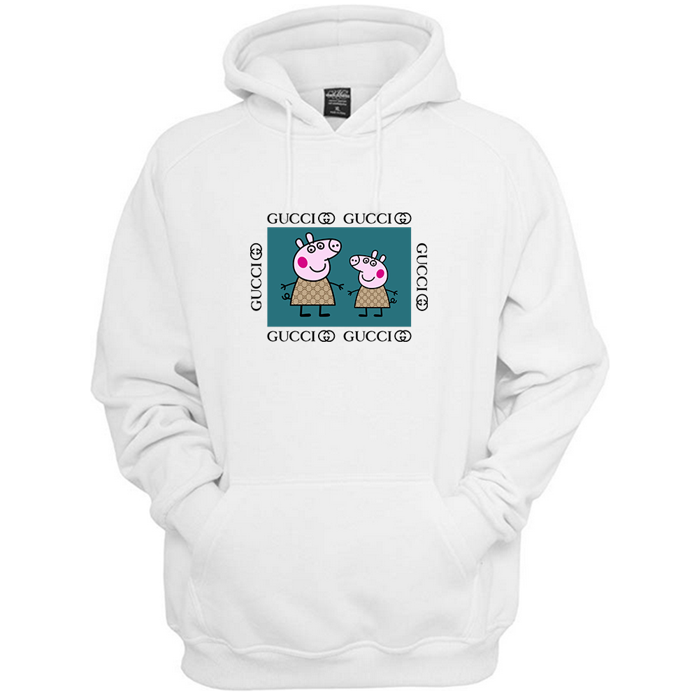 gucci hoodie peppa pig