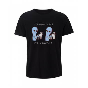 Aliens Catch Cats T-shirt