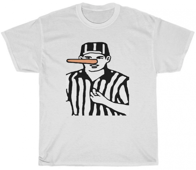 Pinocchio Referee T-shirt