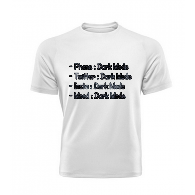 Dark Mode For All Comunication T-shirt