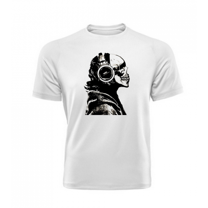 Skull Head Headset T-shirt