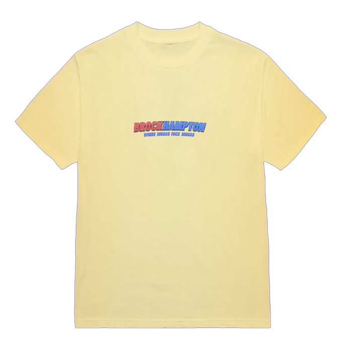 BrockHampton Where Niggas Fuck Niggas T-shirt