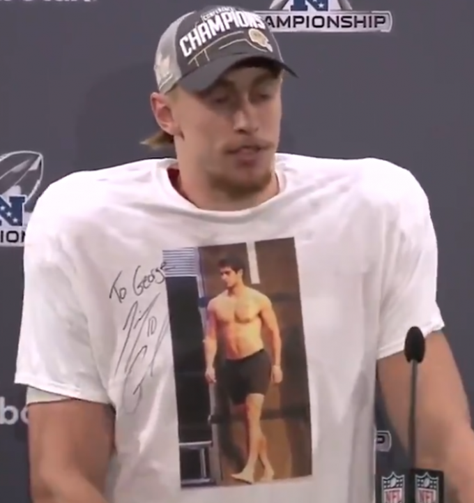 To George shirt Jimmy Garoppolo Body T-shirt - Image 2