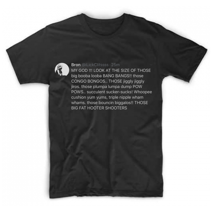 New Words For Boobs T-shirt