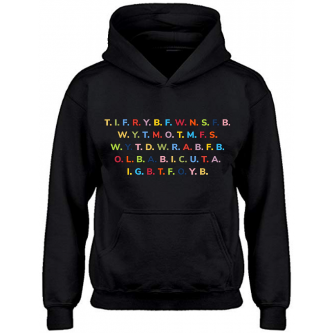 This Is For Rachel Rainbow Hoodie