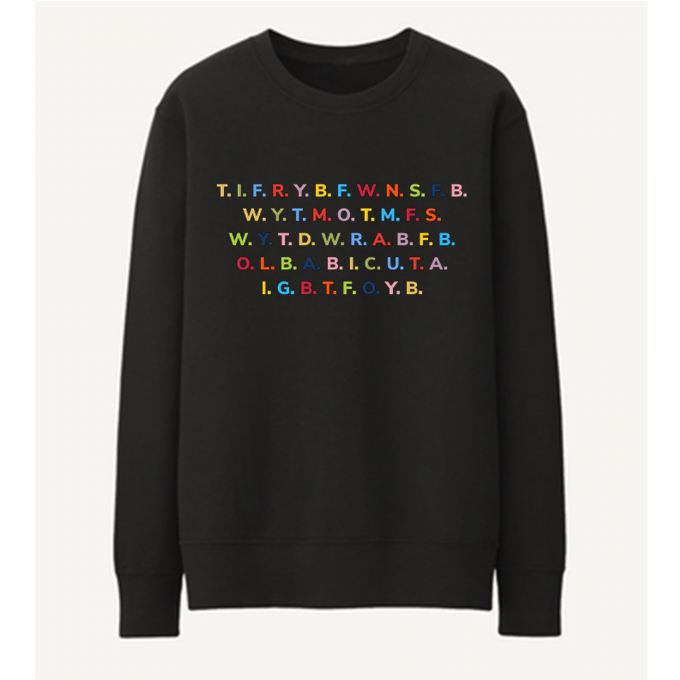 This Is For Rachel Rainbow Sweatshirt