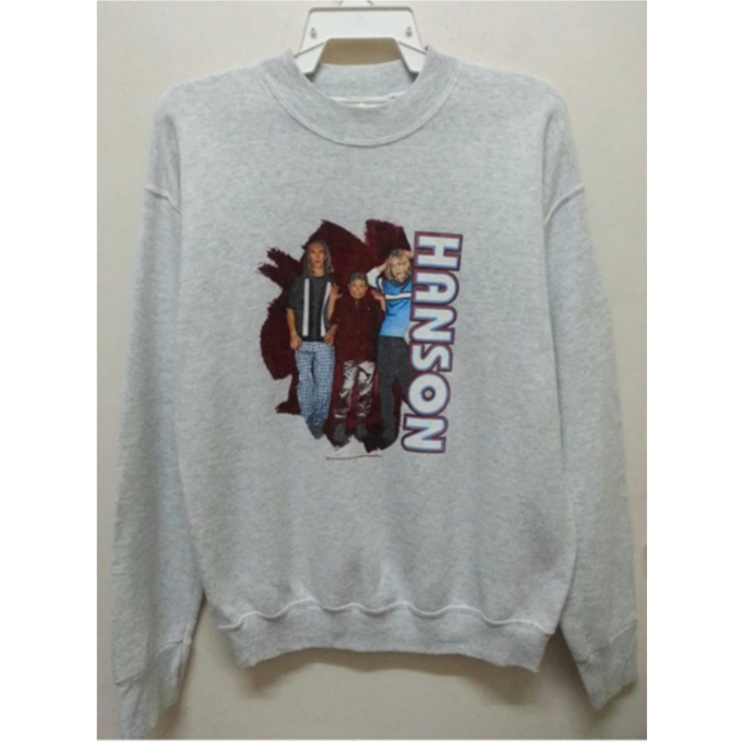 Vintage 90s Hanson Band Sweatshirt