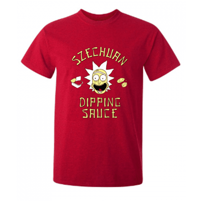 Rick Morty Szechuan Dipping Sauce Big Sean T-shirt