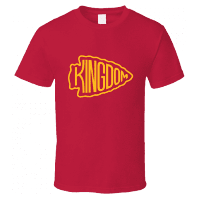 Kansas City Arrowhead Chiefs Kingdom Football T-shirt