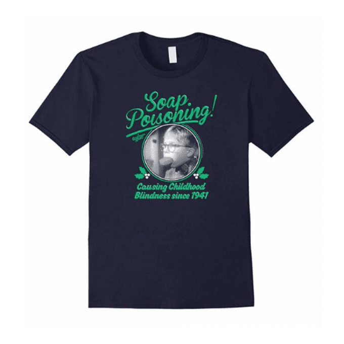 Soap Poisoning Christmas Story T-shirt