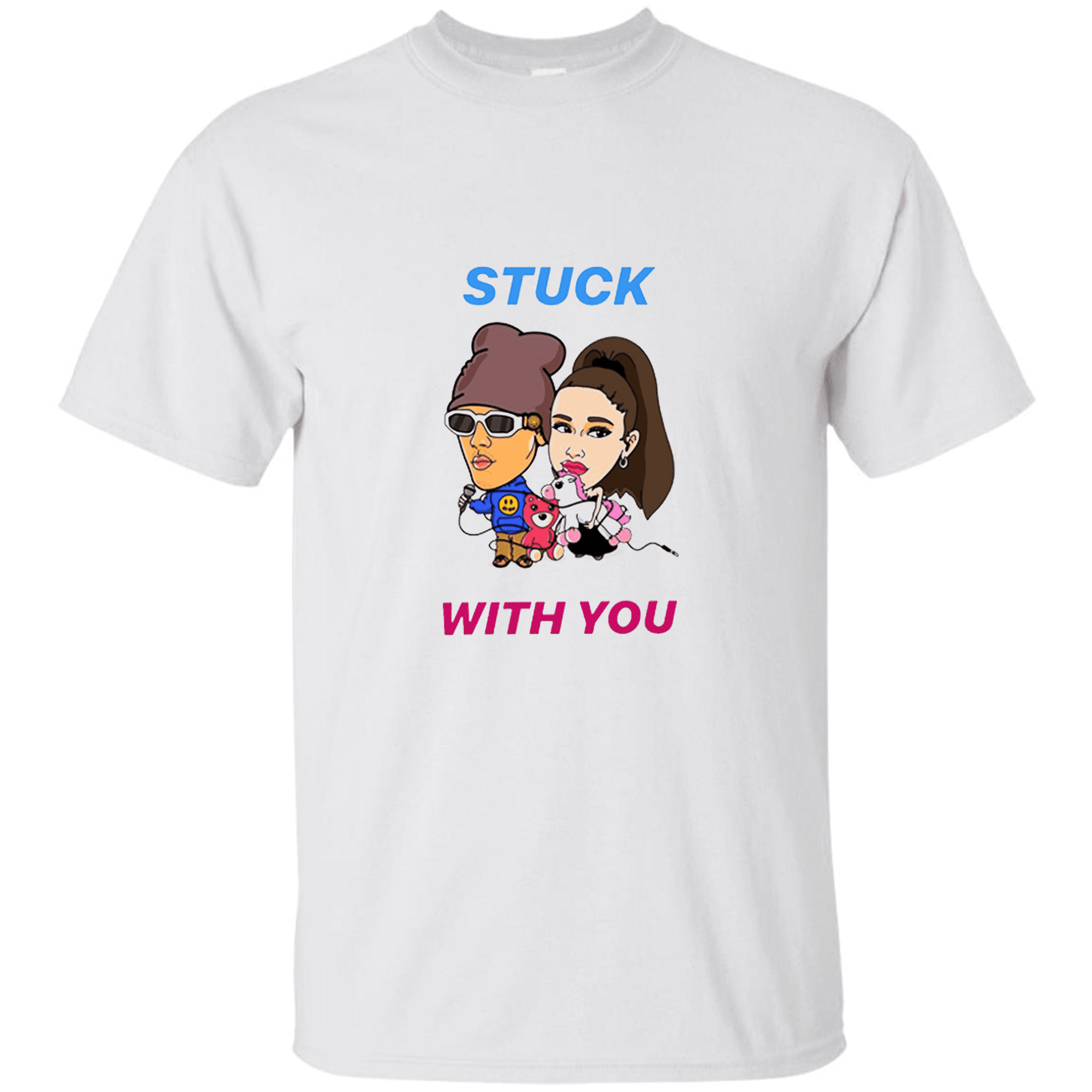 Stuck With U Ariana Grande And Justin Bieber T Shirt By Clothenvy