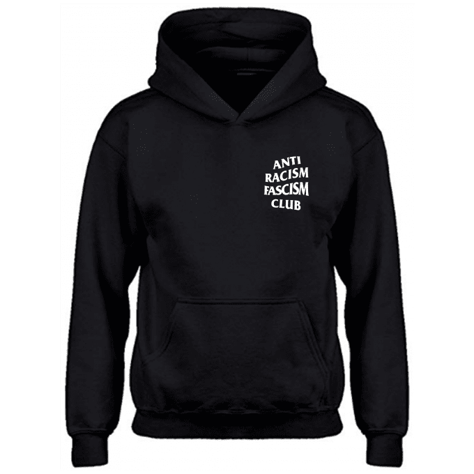 Anti Racism Fascism Club Hoodie - Image 2