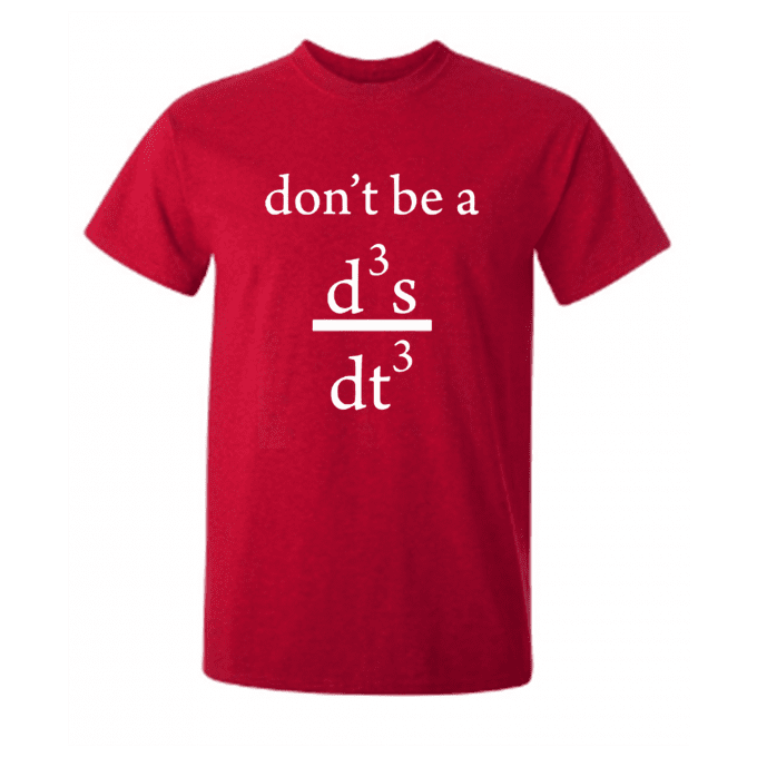 Don't Be A Jerk Calculus T-shirt