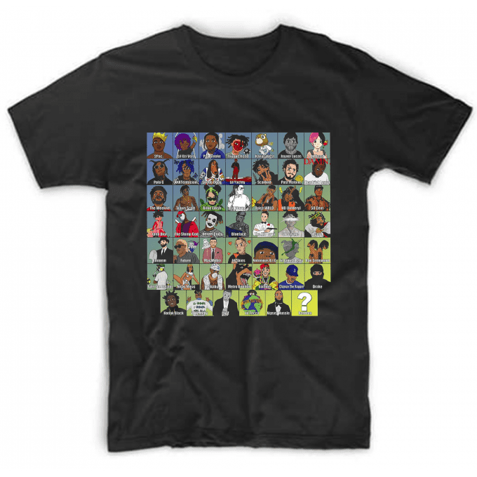 Super Smash Bros Characters T-shirt