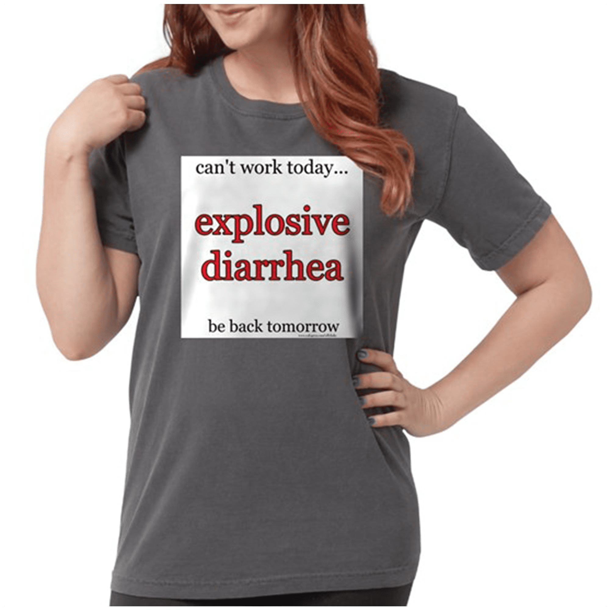 Can T Work Today Explosive Diarrhea T Shirt By Clothenvy - roblox loud diarrhea noises