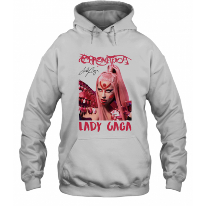Lady Gaga Chromatica Album Signature Hoodie