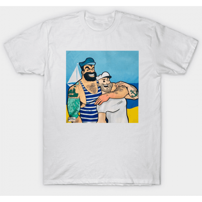 Popeye And Bluto T-shirt