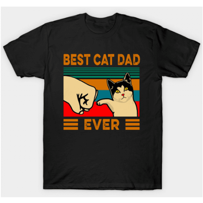 Best Cat Dad Ever T-shirt