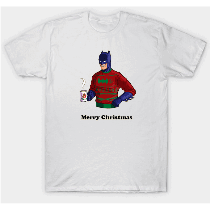 Batman Merry Christmas T-shirt