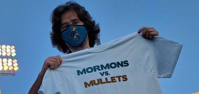 Mormons vs Mullets T-shirt - Image 2