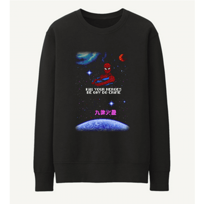 Kill Your Heroes Be Gay Do Crime Sweatshirt