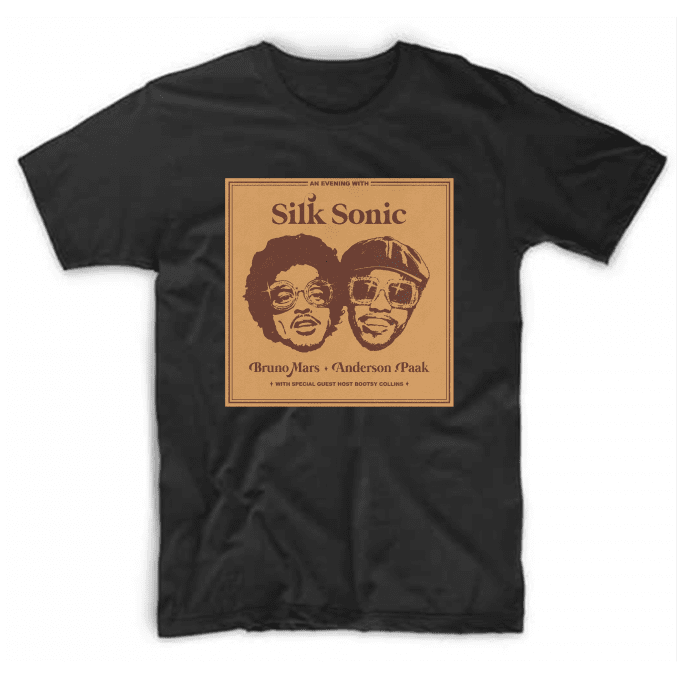 Silk Sonic The New Band Bruno Mars & Anderson.Paak T-shirt