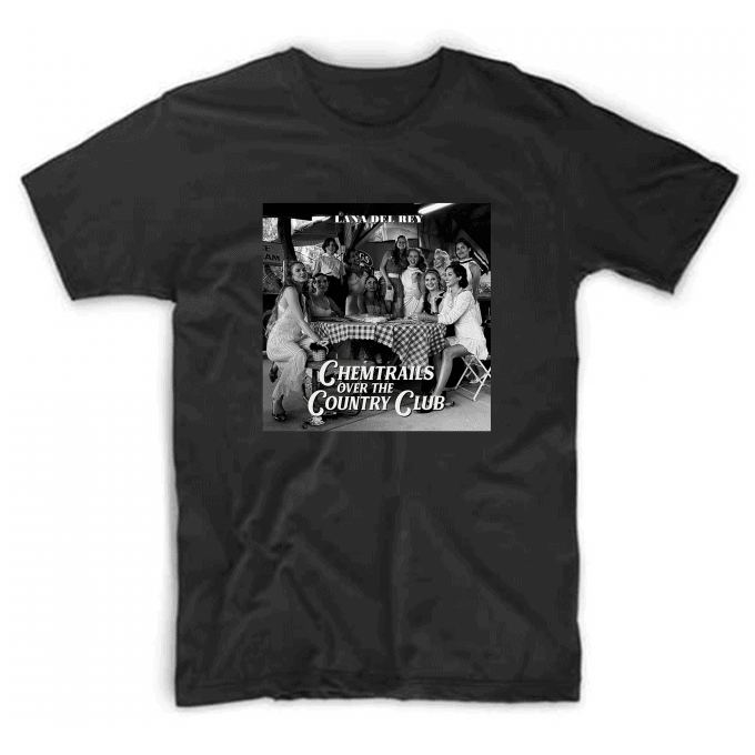 Chemtrails Over The Country Club Album Lana Del Rey T-shirt