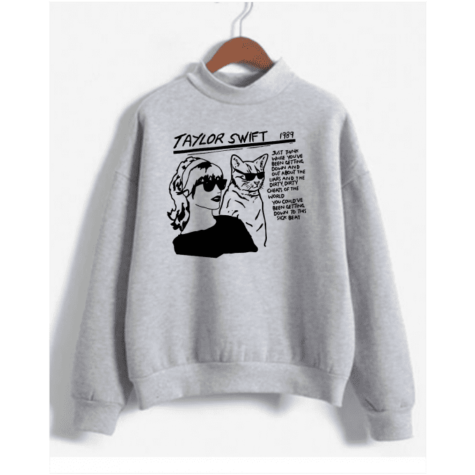 Sonic Youth Goo Parody Taylor Swift 1989 Sweatshirt Printed by Clothenvy